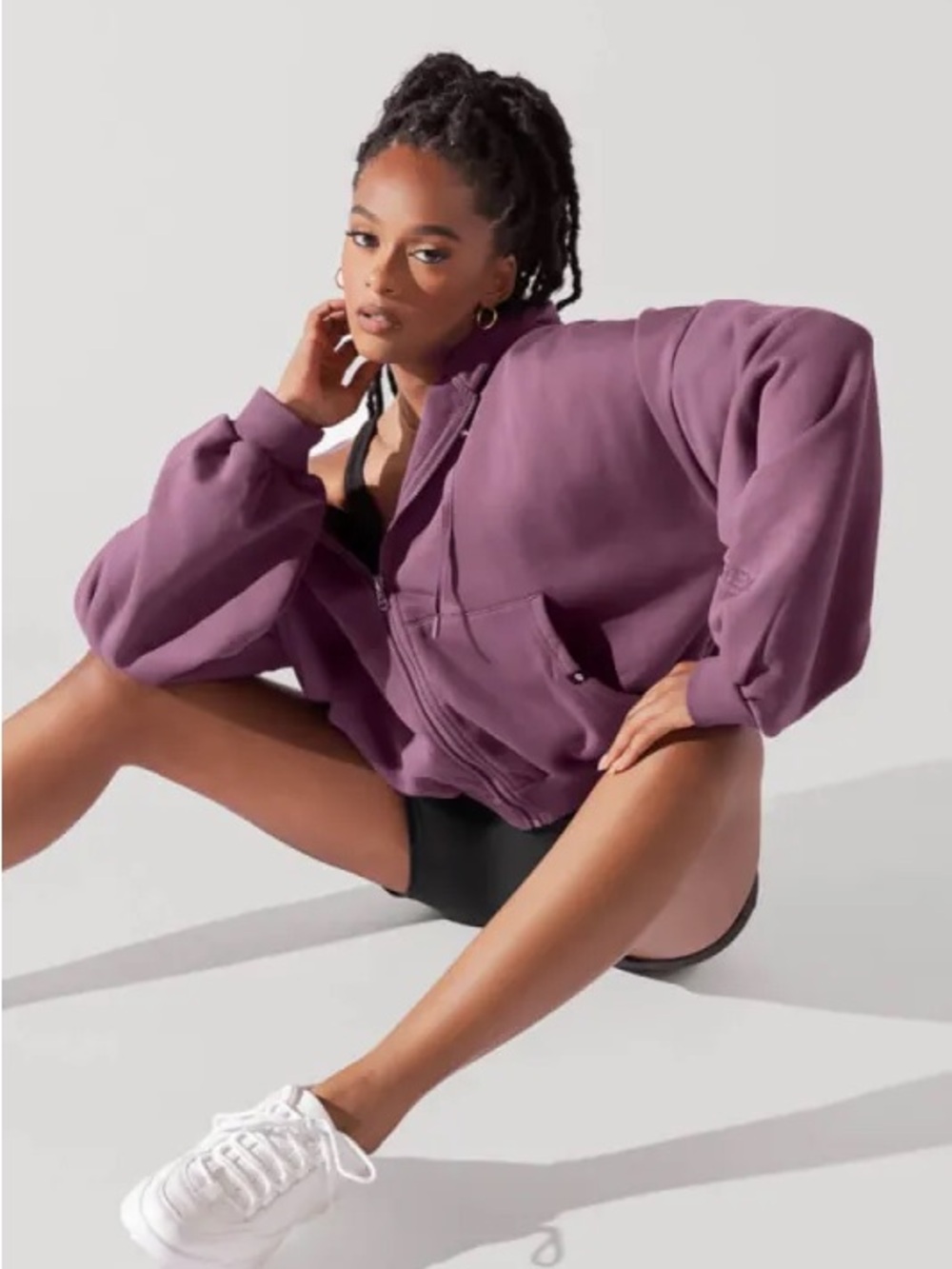 POPFLEX Cloud Hoodie Plum